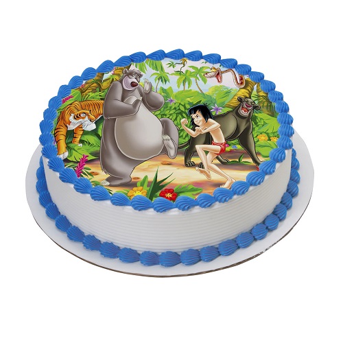 Mowgli Photo Cake