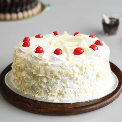 Yummy White Forest Cake