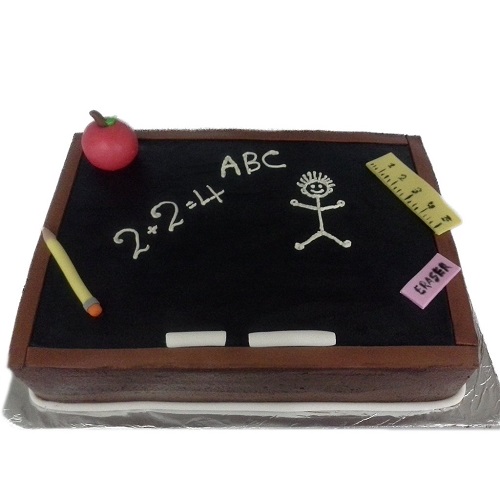 Teachers Day Special Blackboard Theme Cakes