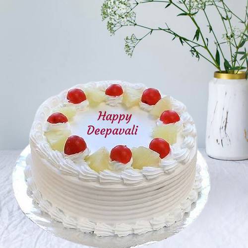 Diwali Special Delicious Pineapple Cake