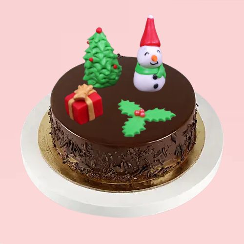 Christmas Theme Cake Buy order Online Tasty Treat Cakes