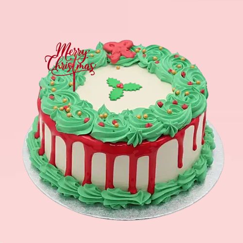 Buy Now Merry Christmas Cake
