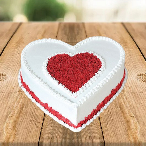 Buy Order Now Delight Heart Shape Cake