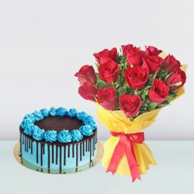 Cake and Flowers Combos
