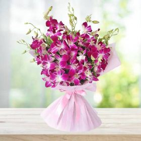 Lovely Pink Orchids Bunch