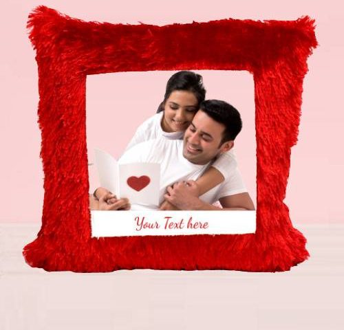 Buy Order Now Personalized Red Pillow